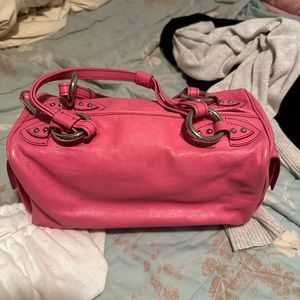 Marc Jacobs pink leather bag